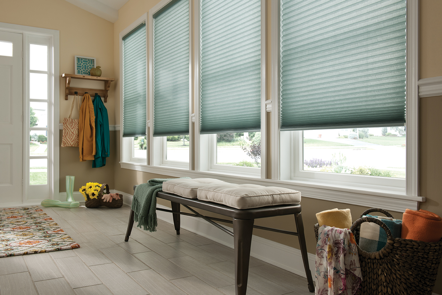 Celular traslucidad azul